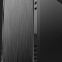 Thermaltake 曜越 启航者S3+ RGB ATX机箱 半侧透 黑色