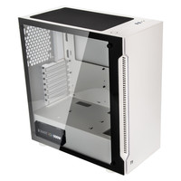 Thermaltake 曜越 挑战者H2 RGB ATX机箱 半侧透 白色