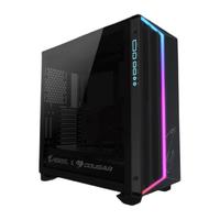 GIGABYTE 技嘉 战鹰 AC501G RGB E-ATX机箱 半侧透 黑色