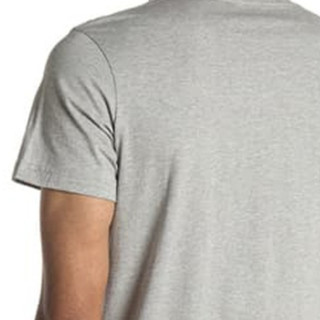 DIESEL 迪赛 男士圆领短袖T恤 00S1DF0CATJ912 灰色 L