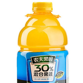 农夫果园 30%混合果蔬汁饮料 菠芒味 1.8L*2瓶