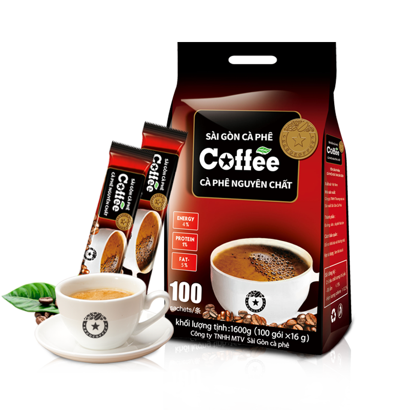 SAGOCAFE 西贡咖啡 三合一速溶咖啡 原味 1.6kg