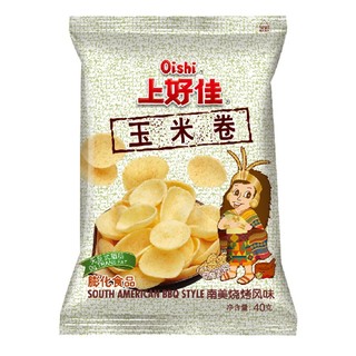 Oishi 上好佳 玉米卷 南美烧烤风味 40g