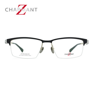CHARMANT夏蒙 眼镜架Z钛LINKSⅢ系列男商务半框2021年新款ZT27034