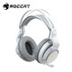 ROCCAT 冰豹 德国冰豹ROCCAT音波豹ELO头戴式耳机降噪麦克风7.1环绕声AIMO灯效RGB-7.1 AIR无线版（白色）