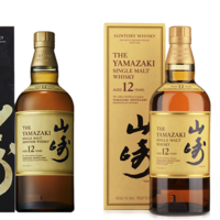 YAMAZAKI 山崎 12年 单一麦芽 日本威士忌 43%vol 700ml 礼盒装