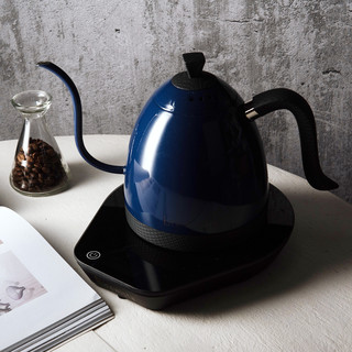 BREWISTA 竞技版智能温控手冲咖啡壶家用不锈钢细长嘴泡茶壶0.6L  竞技版-蓝