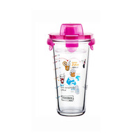Glasslock 三光云彩 Shaker系列 PC318 玻璃杯 450ml 红色