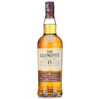 格兰威特 15年 苏格兰 单一麦芽威士忌 40%vol 700ml