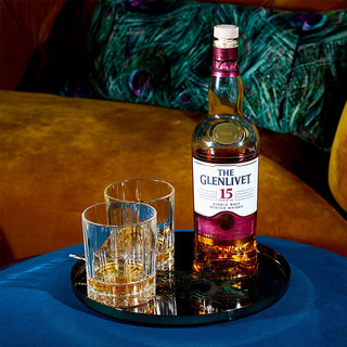 THE GLENLIVET 格兰威特 15年 苏格兰 单一麦芽威士忌 40%vol 700ml