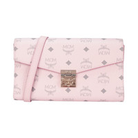 MCM MILLIE VISETOS系列 女士斜挎包 MYZ9SME05QH001 粉色 中号