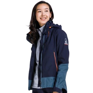 DECATHLON 迪卡侬 tribord 女子冲锋衣 砚青色 S