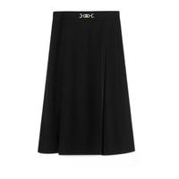 eifini 伊芙丽 女士中长款半身裙 1C5940311 黑色 M