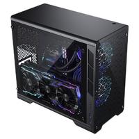 PHANTEKS 追风者 普力魔210G RGB MINI-ITX机箱 半侧透 含电源 550W 黑色