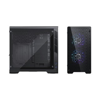 PHANTEKS 追风者 普力魔210G RGB MINI-ITX机箱 半侧透 含电源 550W 黑色