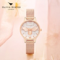 OLIVIA BURTON olivia burton女士手表3D蜜蜂女生手表学生女式石英表腕表OB16FB04