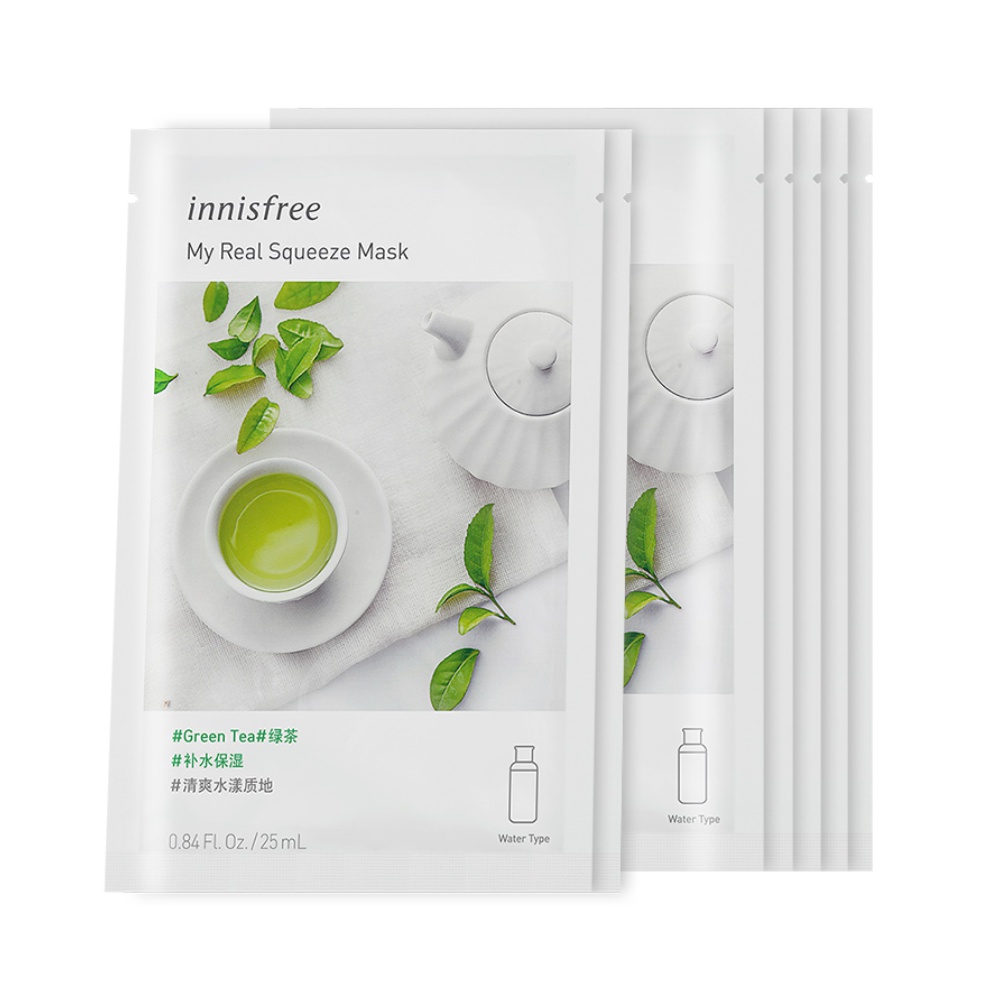 innisfree 悦诗风吟 绿茶悦享鲜萃面膜