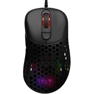 因科特 ONE 有线鼠标 16000DPI RGB 黑色