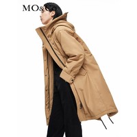 PLUS会员：MO&Co;. 摩安珂 MBO4COTX14 女士大衣