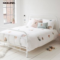 SNURK 床品套件 原装进口宇航员IP送礼成人儿童床上用品两件套 绒球150*200cm