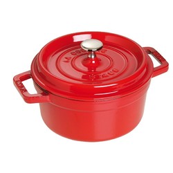 staub 珐宝 40509-820 珐琅锅铸铁锅 樱桃红 20cm