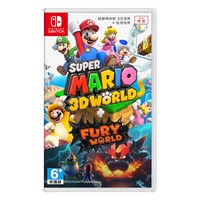 PLUS会员：Nintendo 任天堂 Switch游戏卡 超级马里奥3D世界 马里奥3D 库巴之怒世界中文订购