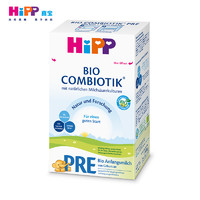 HiPP 喜宝 欧盟有机COMBIOTIK益生菌婴儿配方奶粉 Pre段0-6个月 德国进口600g