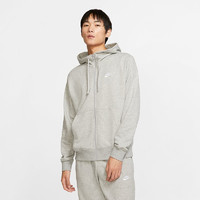 NIKE 耐克 SPORTSWEAR CLUB 男子运动夹克 BV2649-063 暗麻灰色 L