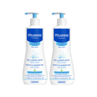 88VIP：Mustela 妙思乐 婴儿洗发沐浴露 500ml*2瓶