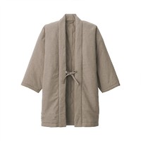 MUJI 無印良品 男式法兰绒日式外衣 FBA87A1A