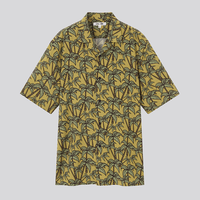 UNIQLO 优衣库 H Brown印花开领衬衫 436491