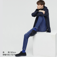 UNIQLO 优衣库 高弹力紧身牛仔裤 441991