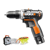 WORX 威克士 WX128.8 充电电钻 工具套装 单电版