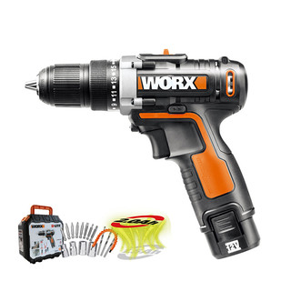 WORX 威克士 WX128.8 充电钻工具套装 单电版