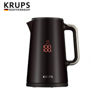 KRUPS 克鲁伯 德国克鲁伯（KRUPS）电水壶 热水壶烧水壶保温电热水壶5档温控数码显温1.5L   BW780880