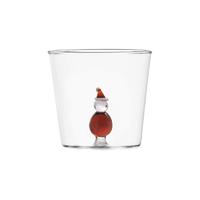 ICHENDORF Christmas系列 直口玻璃杯 8*8.5cm 圣诞老人