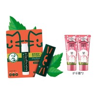 曼秀雷敦 限定版猫咪薄荷唇膏 3.5g+护手霜30g*2个