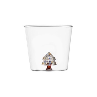 ICHENDORF Christmas系列 直口玻璃杯 8*8.5cm 圣诞树