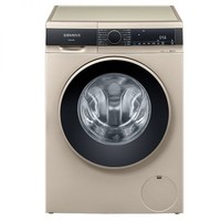 SIEMENS 西门子 10公斤 智能除渍变频滚筒洗衣机WB45UL030W（浅金色）