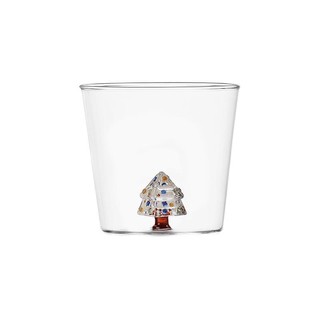 ICHENDORF Christmas系列 直口玻璃杯 8*8.5cm 圣诞树+圣诞鹿+围巾熊+圣诞老人+圣诞雪人+圣诞熊+圣诞兔
