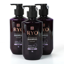 Ryo 吕 紫吕 人参洗发水套装 （洗发水400ml*3）