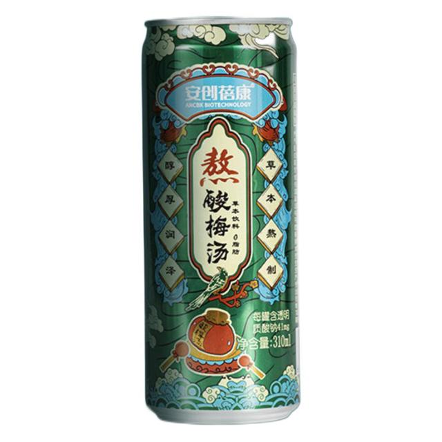 ANCBK  BIOTECHNOLOGY 安创蓓康 熬酸梅汤 310ml*24罐