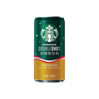 STARBUCKS 星巴克 星倍醇 浓咖啡饮料 焦香玛奇朵味 228ml*6听