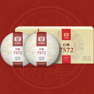 TAETEA 大益 经典7572 普洱熟茶 150g*10饼