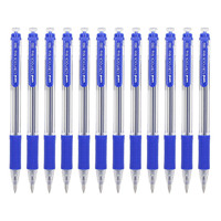 uni 三菱铅笔 SN-101 按动圆珠笔 蓝色 0.7mm 12支装