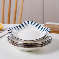 尚行知是 北欧陶瓷盘子菜盘家用家用碗盘网红餐具碗盘碟日式碗筷盘子组合
