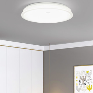 OPPLE 欧普照明 新铂玉系列 LED卧室吸顶灯 16W 白光 纯白色