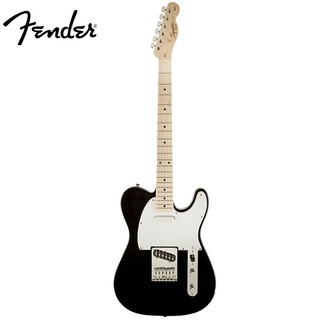 Fender 芬达 Squier Affinity Tele BLK电吉他升级款固定琴桥复古单线圈初学入门电吉它枫木指板黑色