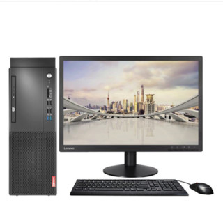 Lenovo 联想 启天 M425 八代酷睿版 23英寸 商用台式机 黑色 (酷睿i7-8700、2G独显、8GB、128GB SSD+1TB HDD、风冷)