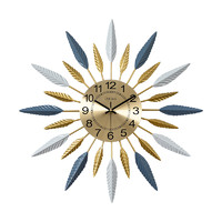 蓓妮 北欧家用时尚潮流挂钟轻奢钟表艺术现代客厅挂表时钟个性创意壁钟
